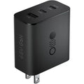 gaN charger 65W GaN CHARGER WITH LATEST GaN TECHNOLOGY Black